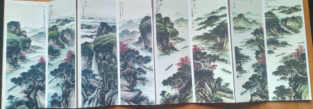图片[1]-关山月《山水图》合集-嘉诚艺术