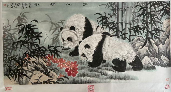 张书魁《清风摇影》-嘉诚艺术